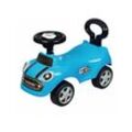 Chipolino Kinder Rutschauto Go-Go Musikfunktion, Lenkrad, Rückenlehne, Hupe blau