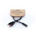 Cordial EY 0.3 YCC Y-Adapterkabel 0,3 m