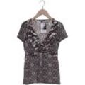 Comma Damen T-Shirt, braun, Gr. 34