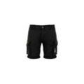 Shorts ALPHA INDUSTRIES "Alpha Industries Men - Crew Short Patch" Gr. 28, Normalgrößen, schwarz (black) Herren Hosen