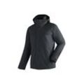 Funktionsjacke MAIER SPORTS "Peyor M" Gr. 46, blau (schwarz) Herren Jacken Jacke, warm wattierte Winterjacke, windwasserdicht, Regular Fit