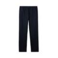 TOM TAILOR Herren Hose mit Leinen, blau, Uni, Gr. S