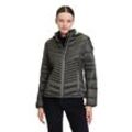 Outdoorjacke BETTY BARCLAY "Betty Barclay Outdoorjacke mit abnehmbarer Kapuze", Damen, Gr. 36, grün (dunkelgrün), Obermaterial: 100% Polyamid. Füllung: 100% Polyester., casual, figurumspielend, Langarm, Jacken