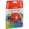 2 Canon Tinten 5224B012 PG-540L + CL-541XL 4-farbig + Papier