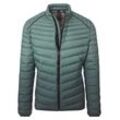 Langjacke CASAMODA "CASAMODA Jacke uni" Gr. L, blau (türkisblau), Herren, 100% Polyester, Jacken