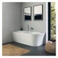 Duravit DuraSenja Eck-Badewanne 700576000000000 150x7cm ,Ecke links, weiß