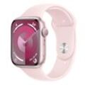 Apple Watch Series 9 (2023) GPS + Cellular 41 mm - Aluminium Rosé - Sportarmband Rosé