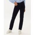 BRAX Damen Five-Pocket-Hose Style CAROLA, Dunkelblau, Gr. 34