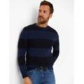 BRAX Herren Strickpullover Style RICK, Dunkelblau, Gr. L