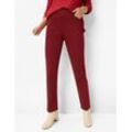 Raphaela by Brax Damen Hose Style CARINA FUN DARK RED, dunkelrot, Gr. 48K