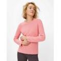 BRAX Damen Strickpullover Style LESLEY, Rosa, Gr. 48