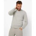 Brax Herren Strickpullover Style RICK, Hellgrau, Gr. L