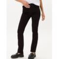 BRAX Damen Five-Pocket-Hose Style MARY, Schwarz, Gr. 34