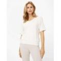 Brax Damen Shirt Style CELIE, Cremefarben, Gr. 36