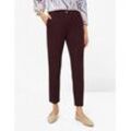 Brax Damen Flatfronthose Style MARON S BERRY, dunkles lila, Gr. 46K