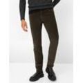 BRAX Herren Hose Style CADIZ, Khaki, Gr. 32/32