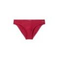 TOM TAILOR Damen Basic Bikini-Slip, rot, Uni, Gr. 40