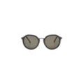 TOM TAILOR Herren Ovale Retro-Sonnenbrille, schwarz, Gr. ONESIZE