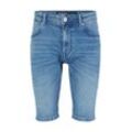 TOM TAILOR Herren TTJOSH Regular Slim Jeans Shorts, blau, Gr. 30