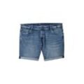 TOM TAILOR Herren Plus Size - Jeansshorts, blau, Uni, Gr. 46