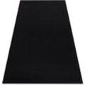 Rugsx - Teppich Antirutsch rumba einfarbig schwarz black 100x150 cm