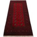 Läufer WOVEN ARTS "Afghan Akhche Bokhara" Teppiche Gr. B: 80 cm 1 St., 8 mm, L: 400 cm, rot