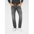 Regular-fit-Jeans PME LEGEND "Legend Nightflight", Herren, Gr. 38, Länge 36, grau (stone mid grau), Denim/Jeans, Obermaterial: 98% Baumwolle, 2% Elasthan, casual, regular fit lang, Jeans, in verschiedenen Waschungen - Regular Fit