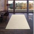 Hochflor-Teppich MY HOME "Microfaser Teppich Magong, besonders weich, sehr feiner Flor" Teppiche Gr. B: 240 cm 1 St., 25 mm, L: 320 cm, beige (natur) uni, Wohnzimmer, Schlafzimmer, Kinderzimmer, auch rund und als Läufer