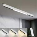 Gbly - Deckenlampe led Deckenleuchte Wohnzimmer - 107CM Wohnzimmerlampe Lang Küchenlampe 32W Bürolampe Decke Modern Dimmbar mit Fernbedienung Büro