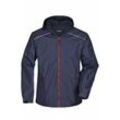 James & Nicholson Sportliche, funktionale Outdoorjacke Herren JN1118 Gr. XL navy/red