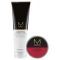 Paul Mitchell Haarpflege Mitch Save On Duo MITCH® MATTERIALGeschenkset MITCH® Double Hitter® Shampoo und Conditioner 250 ml + MITCH® Matterial™ Styling Clay 85 g