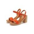 LASCANA Riemchensandalette orange Gr. 35 für Damen