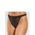 PETITE FLEUR GOLD Tanga-Ouvert schwarz Gr. 32/34 für Damen