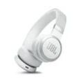 JBL Live 670NC - Kabelloser On-Ear Kopfhörer mit Noise Cancelling - Weiß