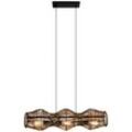 ECO-Light BAMBOO 9510 S3-D BA Pendelleuchte E27 Bambus, Braun