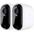 ARLO ESSENTIAL2 XL 2K OUTDOOR CAMERA 2-PACK VMC3252-100EUS WLAN IP-Überwachungskamera-Set mit 2 Kameras 2688 x 1520 Pixel