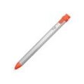 Logitech Crayon - Digitaler Stift - kabellos - Intense Sorbet - für Apple 10.2-inch iPad; 10.5-inch iPad Air (3rd genera