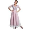 tectake® Frauenkostüm Maxi-Dirndl Neuschwanstein Modell 2