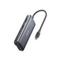 Anker PowerExpand 8-in-1 USB-C PD Media Hub - Dockingstation - USB-C - 2 x HDMI - 1GbE