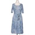 Peter Hahn Damen Kleid, blau, Gr. 36