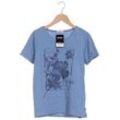 Cecil Damen T-Shirt, blau, Gr. 36