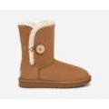 UGG® Short Bailey Button II Boot für Damen in Brown, Größe 43, Schaffell