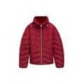 TOM TAILOR Damen Wasserabweisende Pufferjacke, rot, Uni, Gr. XXL