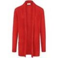 Cardigan aus 100% Schurwolle Peter Hahn rot, 50