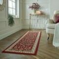 Läufer FLAIR RUGS "Sherborne" Teppiche Gr. B: 60cm, 8mm, L: 230cm, rot