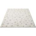 Kinderteppich CARPET CITY "MARA725" Teppiche Gr. B: 160cm, 11mm, L: 230cm, beige (creme) Kinder Kinderzimmer Teppich Sterne Beige Spielzimmer