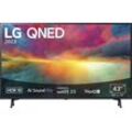 G (A bis G) LG QNED-Fernseher Fernseher QNED,α5 Gen6 4K AI-Prozessor,HDR10,HDMI 2.0,Single Triple Tuner Gr. 43, schwarz