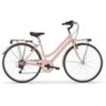 Trekkingrad MBM "Touring" Fahrräder Gr. 46cm, 28 Zoll (71,12cm), rosa (rosa, rosa) für Damen, Kettenschaltung