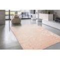 Hochflor-Teppich CALO-DELUXE "Masada 900", rosa, B:240cm H:40mm L:330cm, Kunstfaser, Teppiche, Wohnzimmer