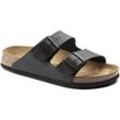 Birkenstock Sandale Arizona, Superlauf, Birko-Flor, schwarz, schmal, Größe 37